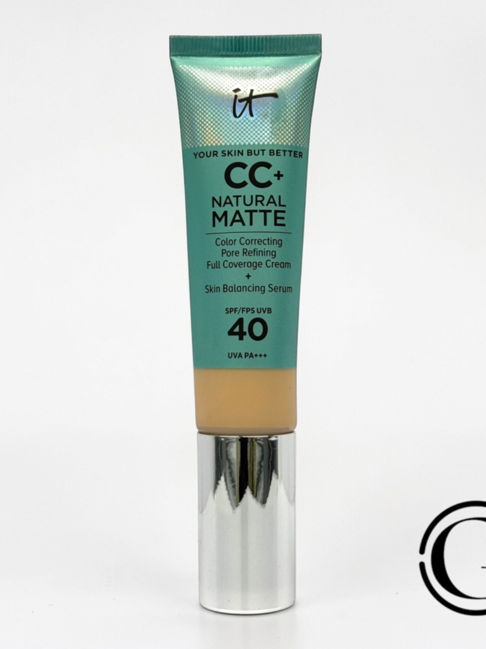 IT COSMETICS CC+ NATURAL MATTE FULL COVERAGE CREAM FAIR 1.08 OZ MYY41W